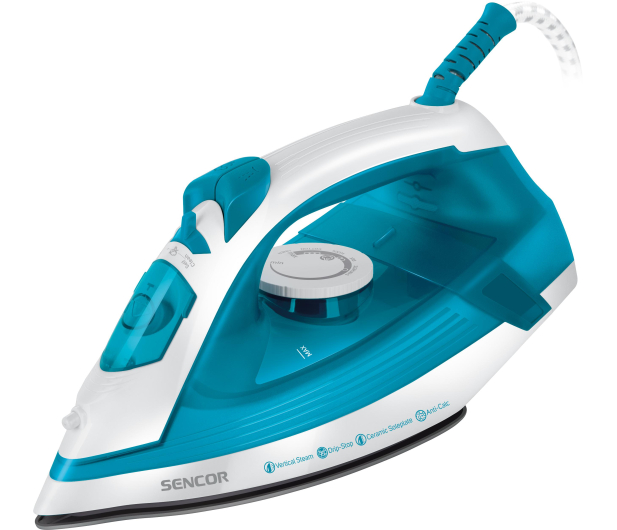 Sencor Żelazko parowe 2800BL 1600W ceramiczna stopa - 1332795 - zdjęcie